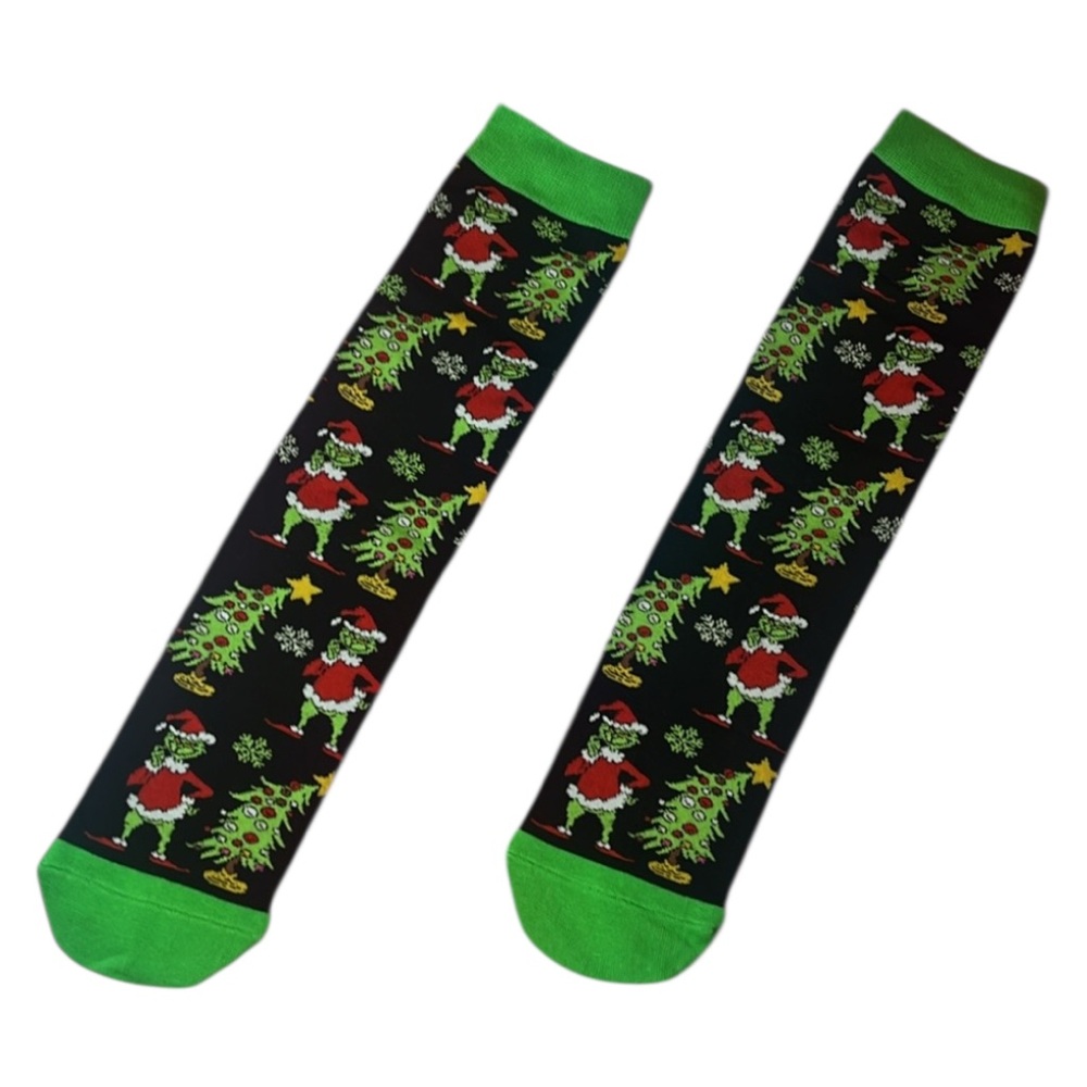 • Grinchy Cindy Lou Who • Novelty Socks NWT - Picture 4 of 7